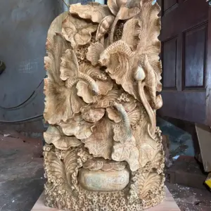 Tượng Cá Xiêm Gỗ Ngọc Am Sai To Đẹp Liền Khối Chất Nặng Nhiều Dầu G5065