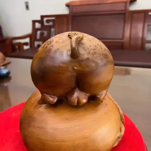 Tượng Heo Nằm Bao Tiền Nu Ngọc Am Liền Khối G5148