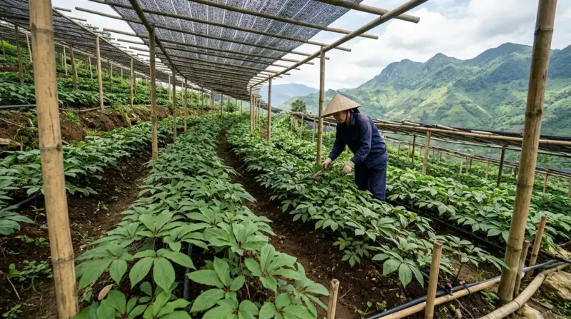 tam that bac 3 Củ Tam Thất Bắc Khô