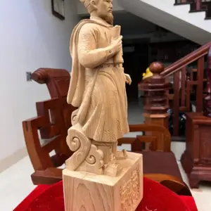 Tượng Trần Quốc Tuấn Ngọc Am Liền Khối G5034
