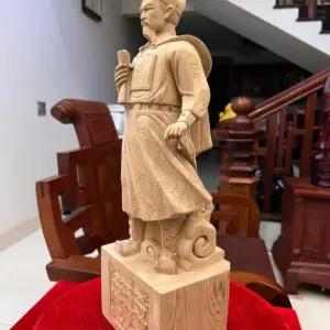Tượng Trần Quốc Tuấn Ngọc Am Liền Khối G5034