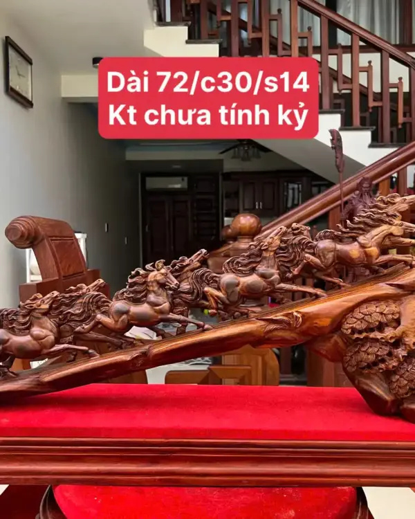tuong-cau-bat-ma-go-sua-bac-phoi-go-gia-van-tim-kt307214cm-G4905-307214-02_Cầu Bát Mã Gỗ Sưa Bắc Phôi Gỗ Già Vân Tím Giá 8.600 Triệu Kích Thước Cao 30cm, Ngang 72cm, Sâu 14cm Tượng Cầu Bát Mã Gỗ Sưa Bắc Phôi Gỗ Già Vân Tím KT:30x72x14