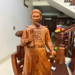 z7637457632427_a772a52dddc8d5d84c170631a9a8f50e Tượng Gỗ Trần Quốc Tuấn Gỗ Sưa Bắc Liền Khối 50 - 16 - 14