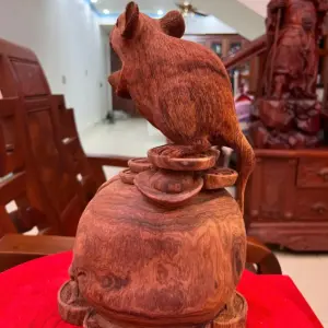 z7639474270083_c0f64f3feb9c89b305f5d333a15ae8fa Tượng Gỗ Chuột Bê Vàng Gỗ Cẩm Việt Liền Khối (Mộc) 31 - 20 - 14