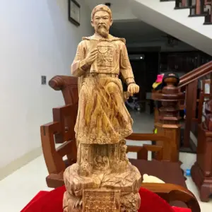 z7639510854723_9427d59260923dfb3216e2da72c77e71 Tượng Gỗ Trần Quốc Tuấn Gỗ Sưa Bắc Liền Khối 50 - 18 - 14