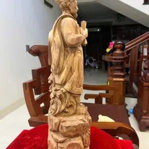 z7639510901455_0f6b19dda0cda928152a5225553ffa7f Tượng Gỗ Trần Quốc Tuấn Gỗ Sưa Bắc Liền Khối 50 - 18 - 14