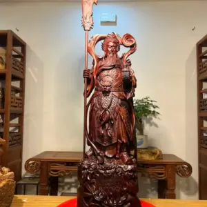 Tượng Quan Công Gỗ Tử Đàn