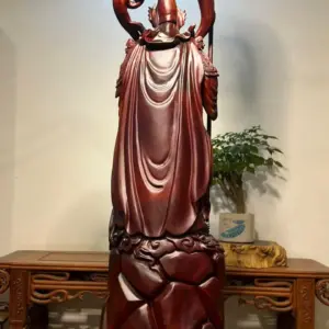 Tượng Quan Công Gỗ Tử Đàn