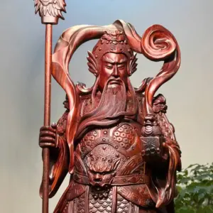 Tượng Quan Công Gỗ Tử Đàn