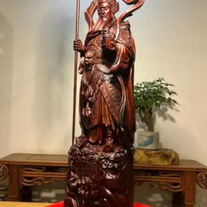 Tượng Quan Công Gỗ Tử Đàn