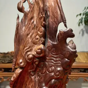 Tượng Phật Bà Gỗ Sưa Cao 46cm