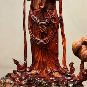 z7747564111277_2b9b45002183758e5f0e191d14417909 Tượng Phật Gỗ Nu Trắc Cao 58cm