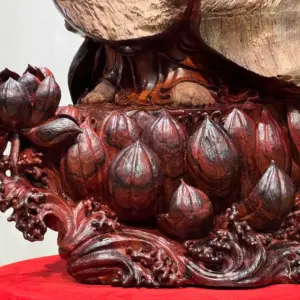 Tượng Phật Bà Gỗ Sụn Cẩm Cao 100cm