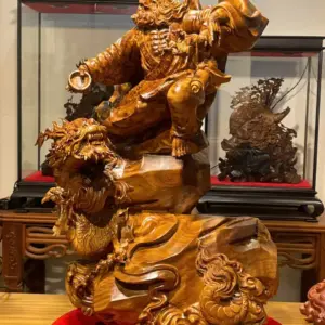 Tượng Đạt Ma Bay Cao 70cm