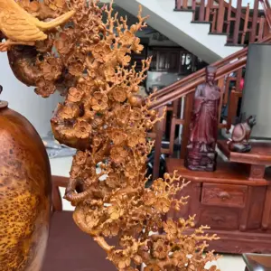 Bình Phú Quý Mai Đổ Nu Ngọc Am To Đẹp KT:90x65x30